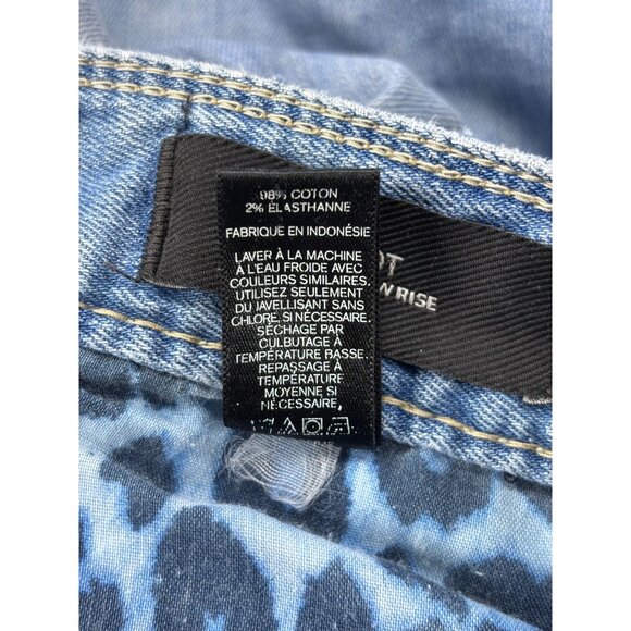 Express Jeans Stella Low Rise Bootcut Denim Womens 6 Blue - Picture 12 of 12